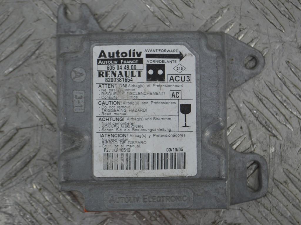 Блок AirBag Renault Kangoo 1 (1997-2007) 8200381654