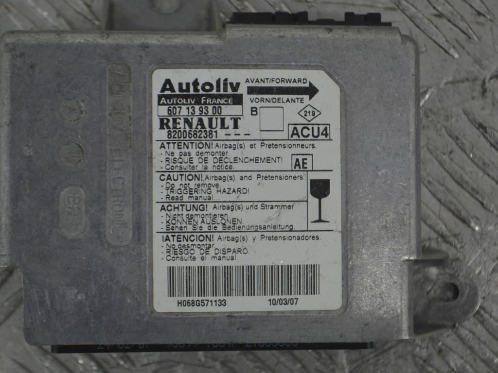 Блок AirBag Renault Megane 2 (2002-2008) 8200682381
