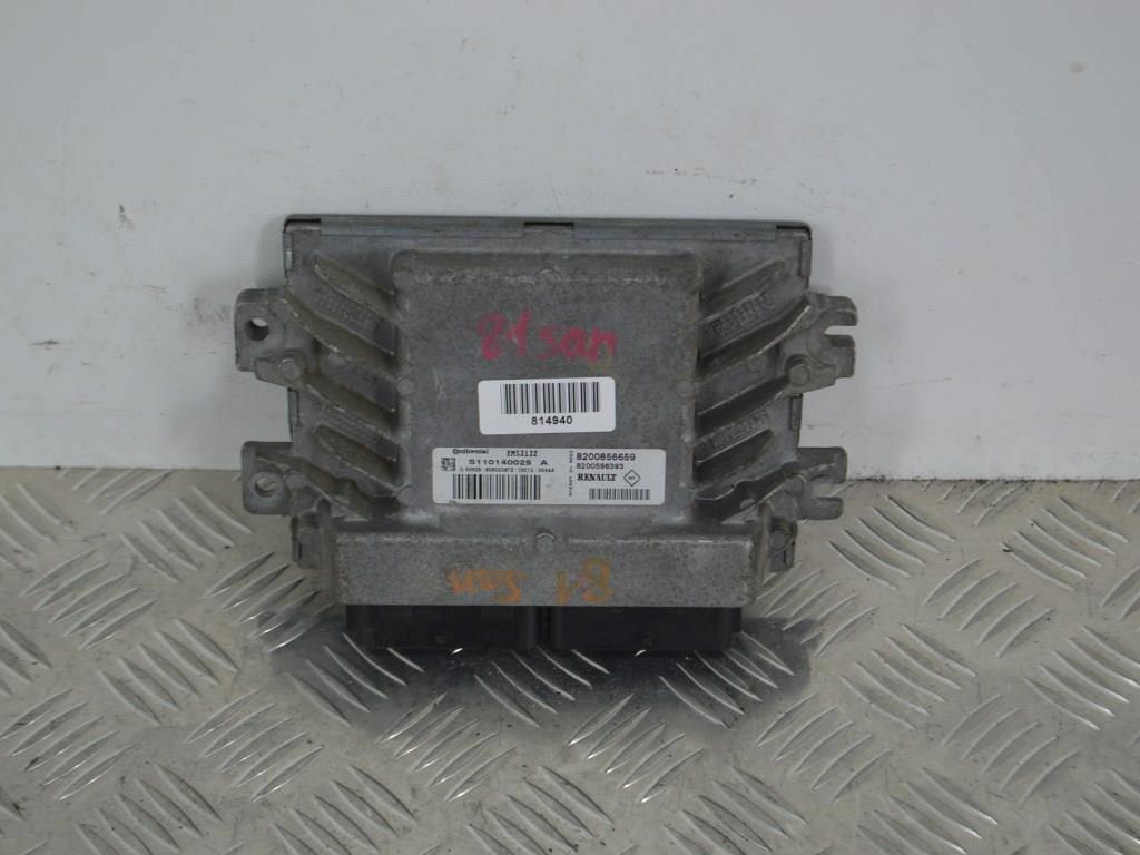 Блок управления двигателем Renault Sandero 1 (2009-2014) 8200856659, 8200598393, S110140025A