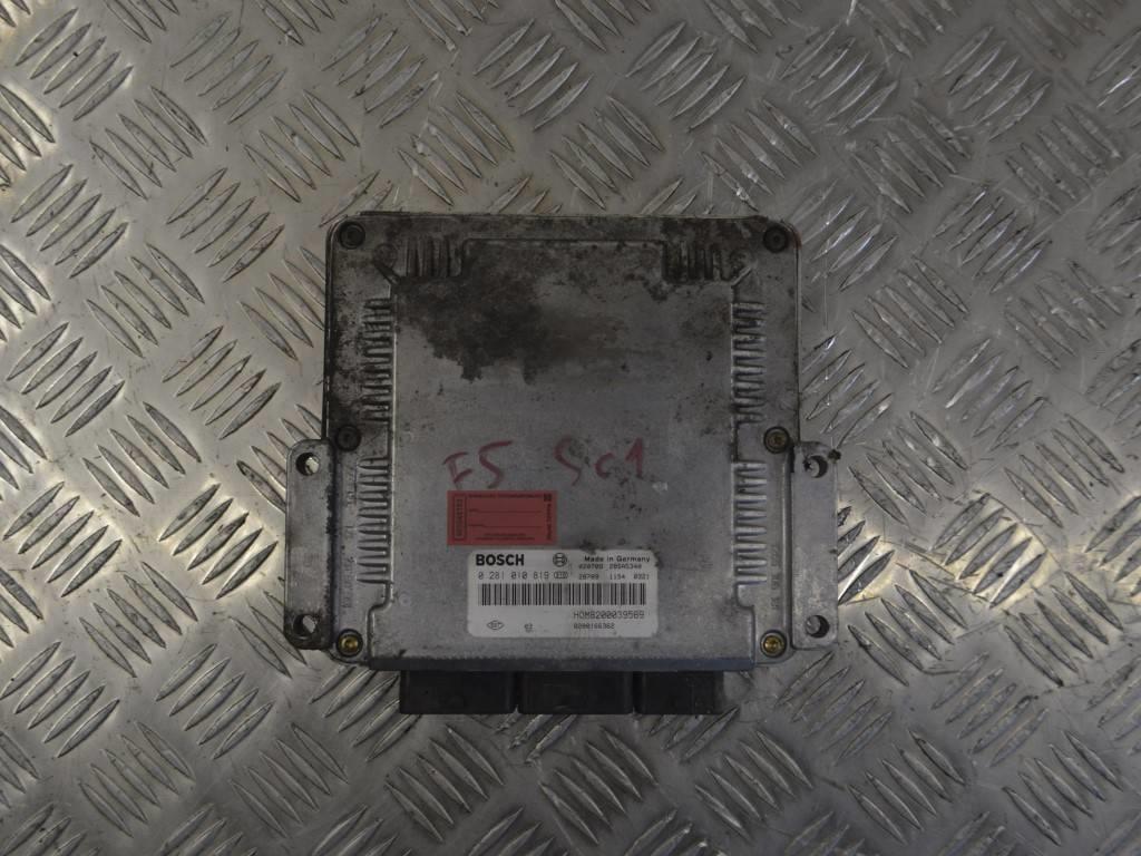 Блок управления двигателем Renault Scenic 1 (1996-2003) 8200039569, 8200166362, 0281010819