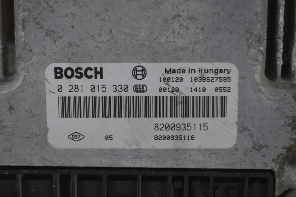 Блок управления двигателем Renault Trafic 2 (2006-2015) 8200935115, 8200935116, 0281015330