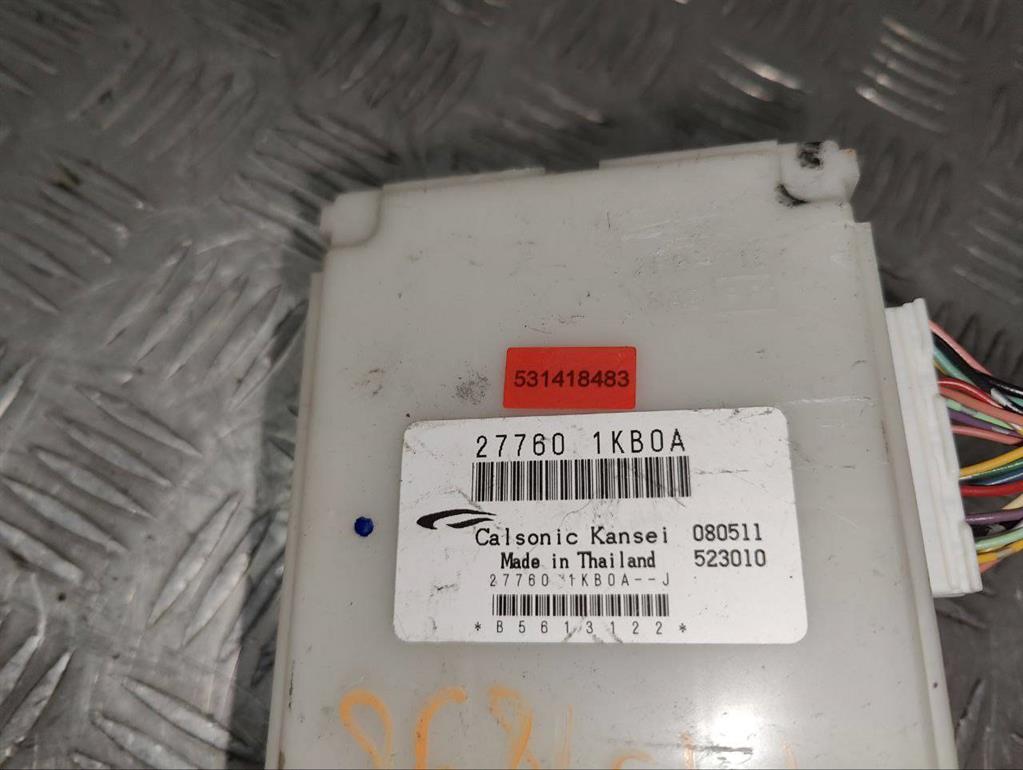 Блок управления печки/климат-контроля