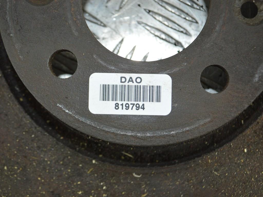 Диск тормозной передний