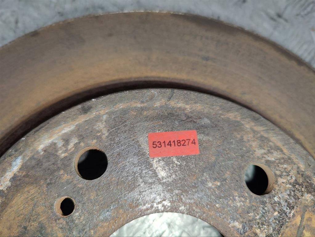 Диск тормозной передний