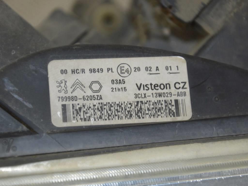 Фара правая Citroen Berlingo (2002-2012)