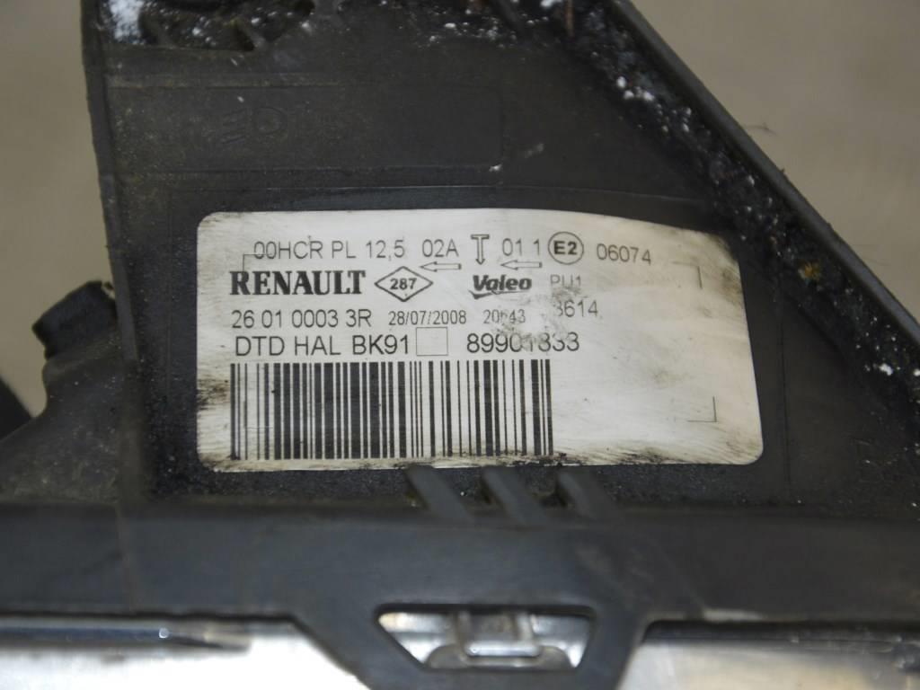 Фара правая Renault Laguna 3 (2007-2015) 260100033R