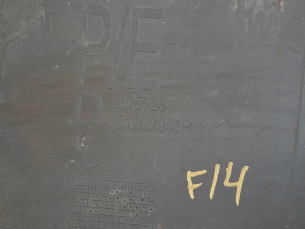 Клык бампера задний правый