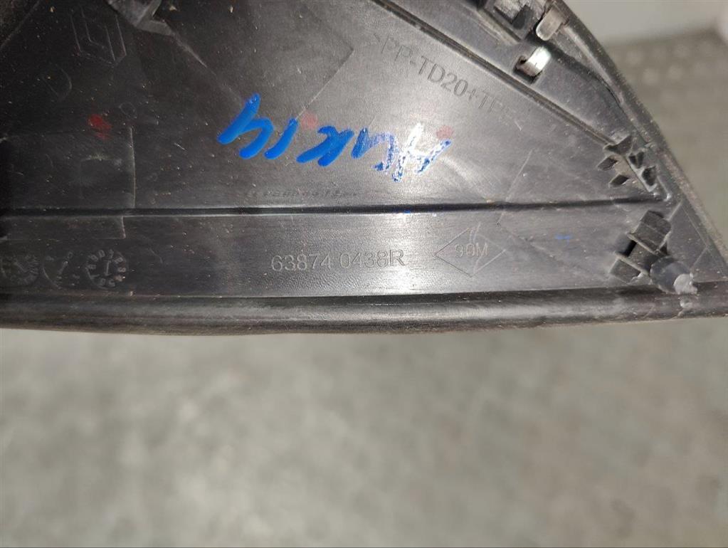 Накладка крыла (уголок зеркала) переднего правого