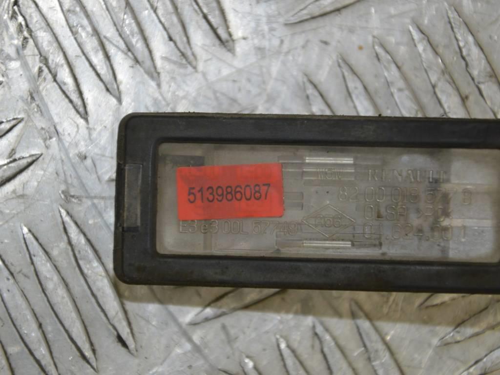 Подсветка номера Renault Laguna 2 (2001-2007) 8200013577