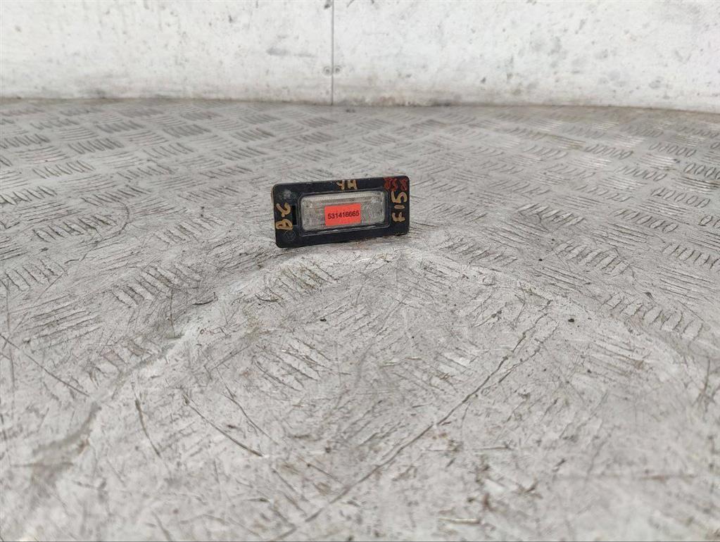 Подсветка номера