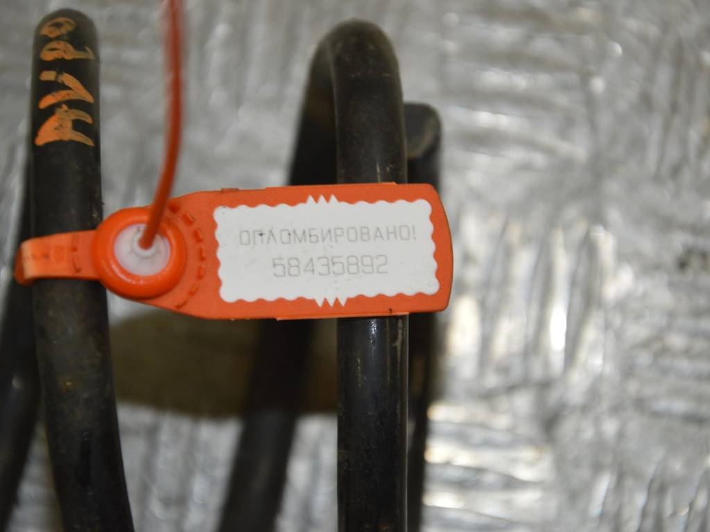 Пружина задняя