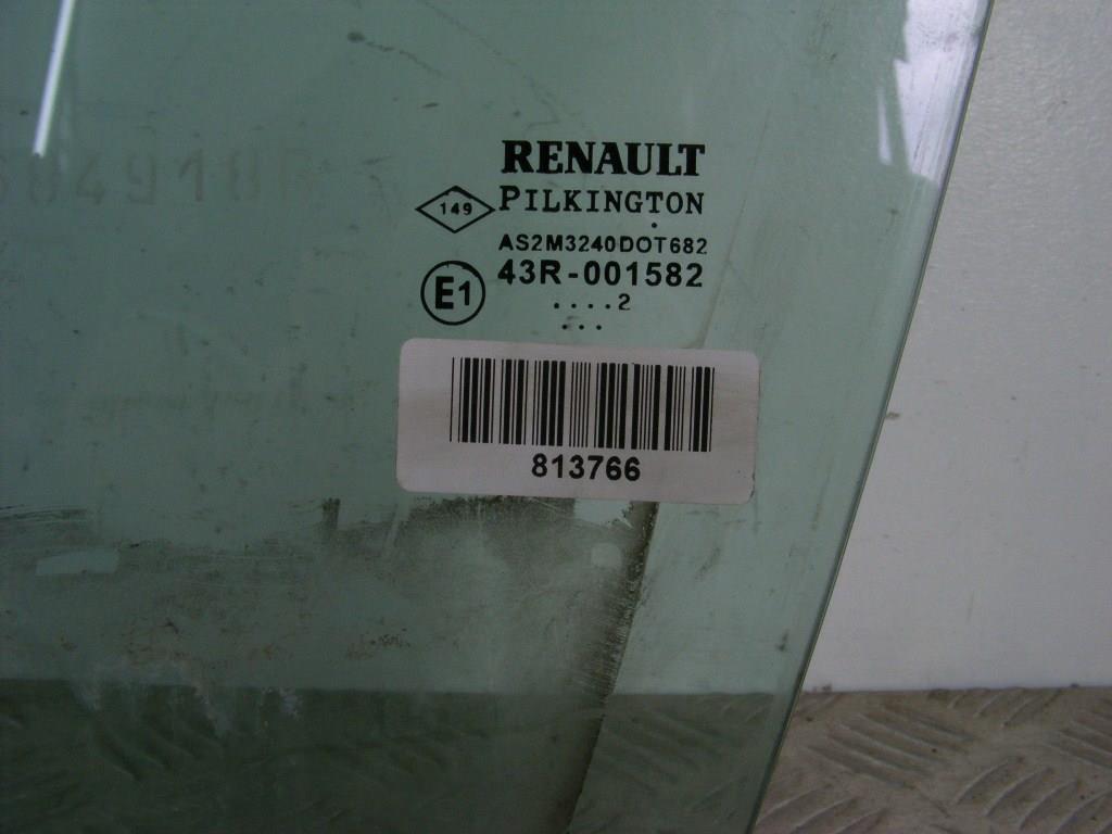 Стекло двери передней левой Renault Laguna 2 (2001-2007)