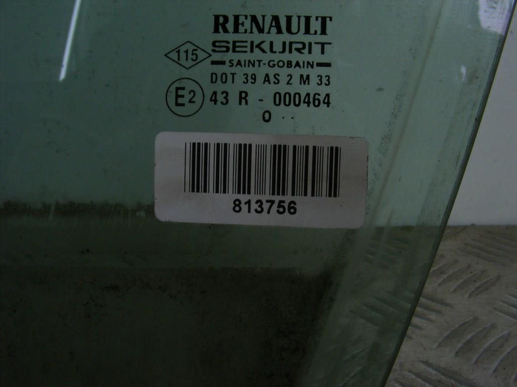 Стекло двери передней левой Renault Megane 1 (1996-2002)