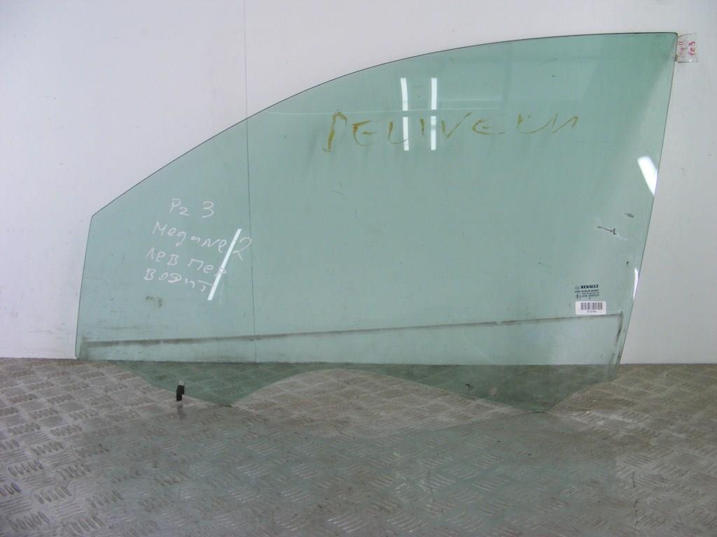 Стекло двери передней левой Renault Megane 2 (2002-2008)