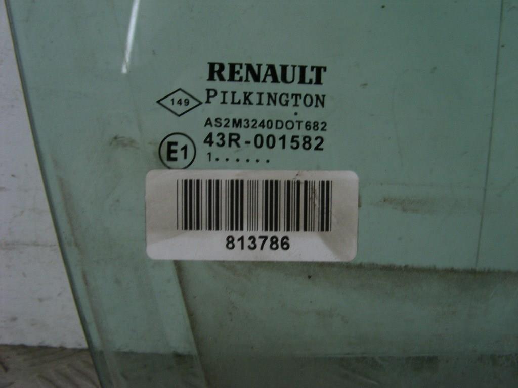 Стекло двери передней правой Renault Laguna 2 (2001-2007)