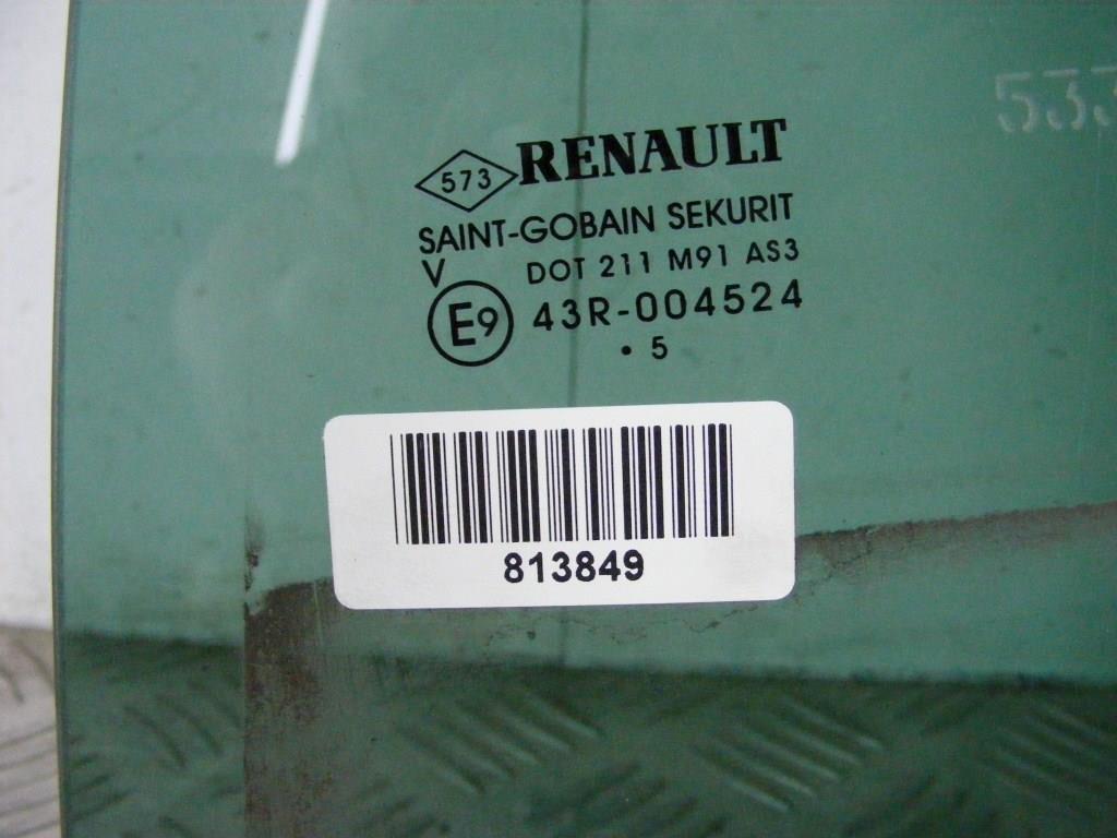Стекло двери задней левой Renault Megane 3 (2008-2019)
