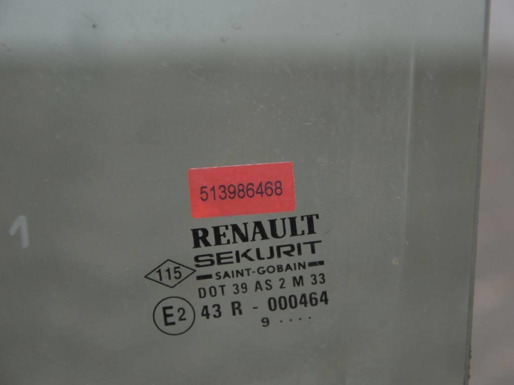 Стекло двери задней левой Renault Scenic 1 (1996-2003)