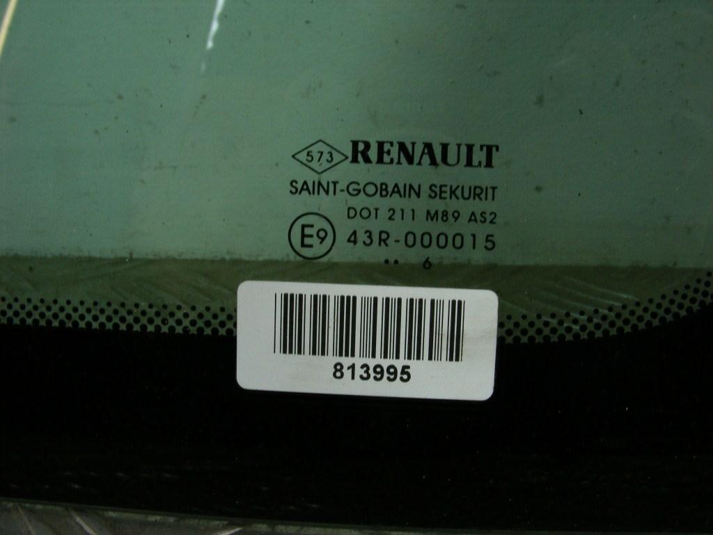 Стекло кузовное боковое правое