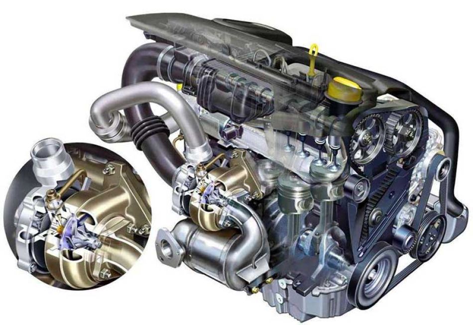 dvigatel k9k turbina